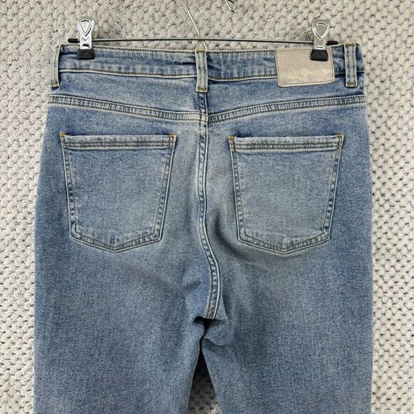 Zara Jeans Women US8 Blue Light Wash Denim Skinny High Rise Stretch - Picture 7 of 14